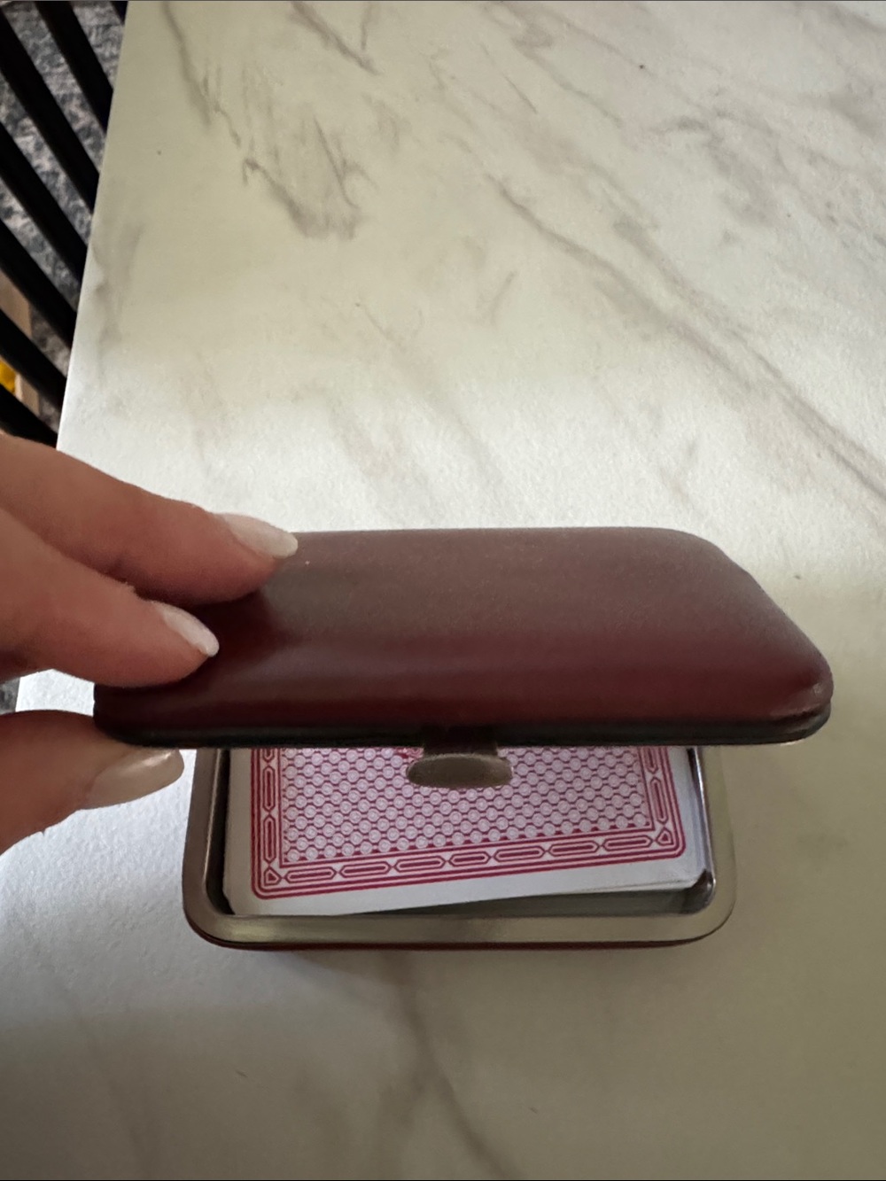 Brooks Brothers Like New Men’s Brown Leather Card Case / Holder